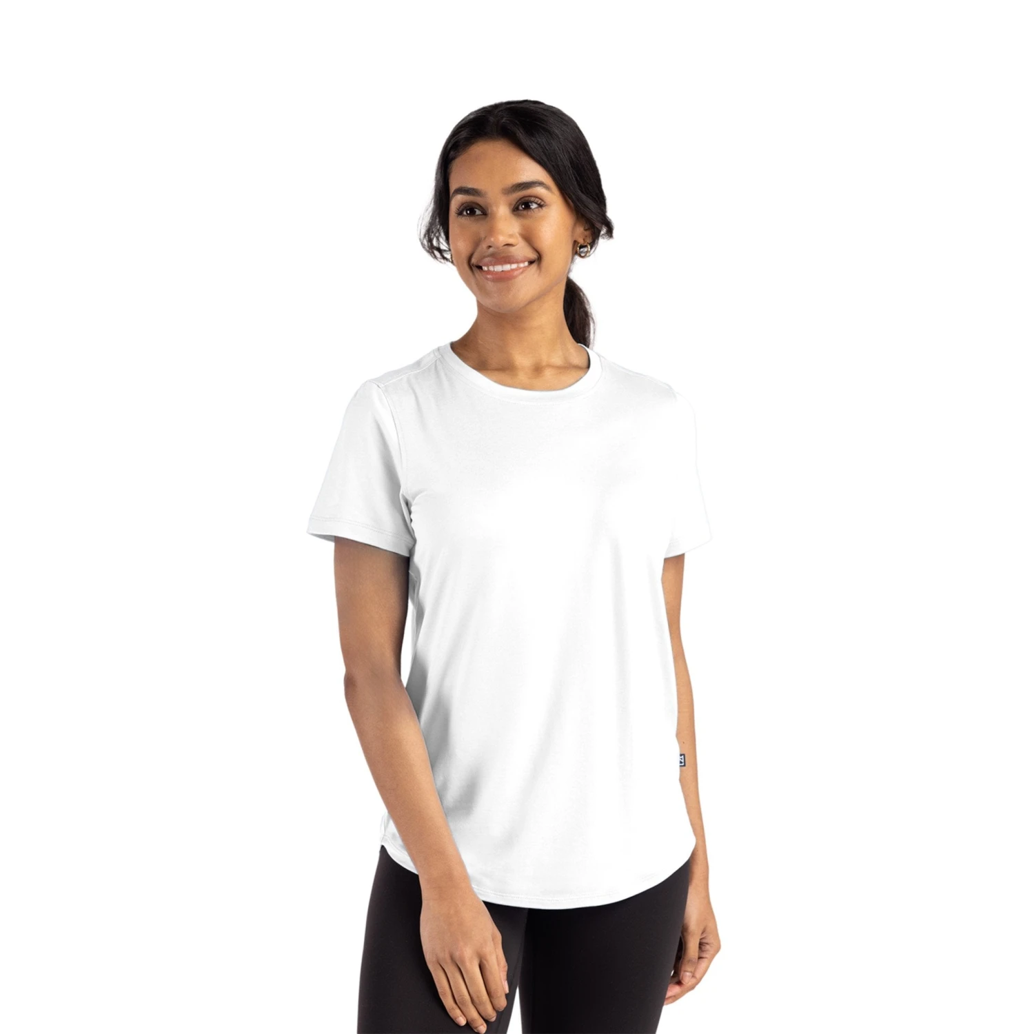 Cutter & Buck Coastline Epic Comfort Womens Short Sleeve Tee (Q304332) 8 Cutter & Buck Coastline Epic Comfort Womens Short Sleeve Tee (Q304332) - Image 8