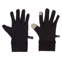 Touchscreen Spandex Gloves (Q309511) 9 Touchscreen Spandex Gloves (Q309511) -Qualityimprint Shop Q309511 black gloves with logo 2