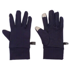 Touchscreen Spandex Gloves (Q309511) 12 Touchscreen Spandex Gloves (Q309511) -Qualityimprint Shop Q309511 navy gloves with logo 3