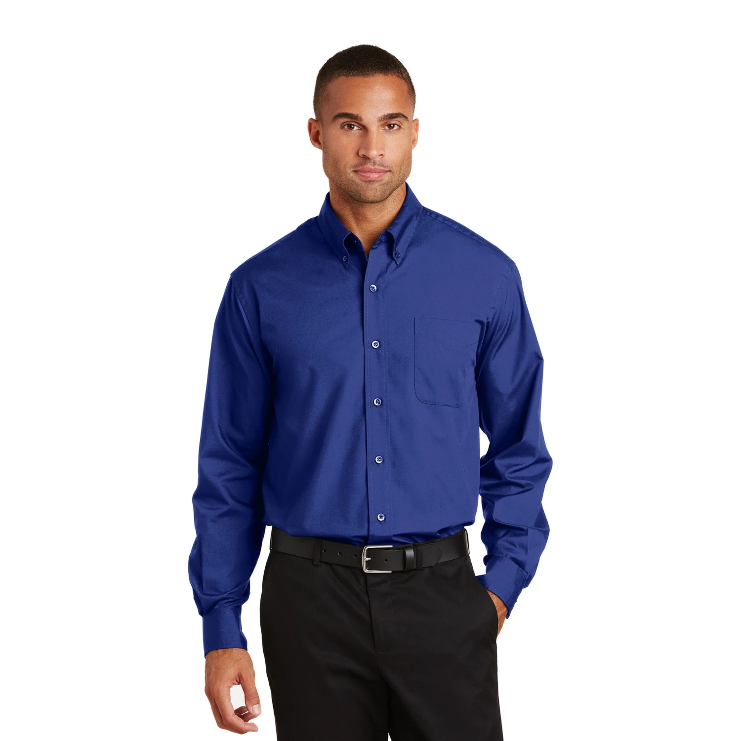 Port Authority® Long Sleeve Value Poplin Shirt (Q315311) 4 Port Authority® Long Sleeve Value Poplin Shirt (Q315311) - Image 4