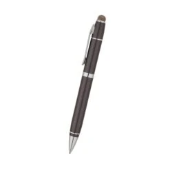 Aluminum Twist-Action Stylus Pen (Q322311) -Qualityimprint Shop Q322311 gunmetal blank stylus withlogo 5
