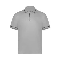 Holloway CoolCore® Polo (Q325222) -Qualityimprint Shop Q325222 athleticgreyblack polo shirts with logo 5