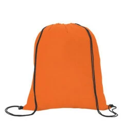 Non-Woven Drawstring Backpack (Q327311) -Qualityimprint Shop Q327311 6 orange