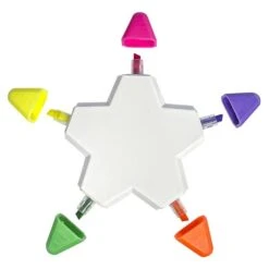 Star Highlighter (Q337822) -Qualityimprint Shop Q337822 open highlighters with logo 4