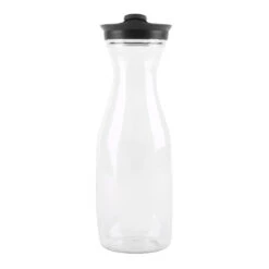 38 Oz. Plastic Carafe (Q338822) -Qualityimprint Shop Q338822 black serving pitchers carafes with logo 3