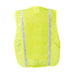 Lumen-X By Pyramex Safety Vest With Reflective Stripes (Q340511) -Qualityimprint Shop Q340511 back yellow safety vests with logo 4