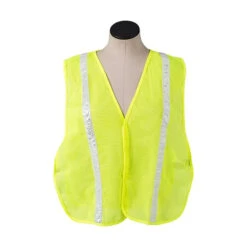 Lumen-X By Pyramex Safety Vest With Reflective Stripes (Q340511) -Qualityimprint Shop Q340511 yellow safety vests with logo 3