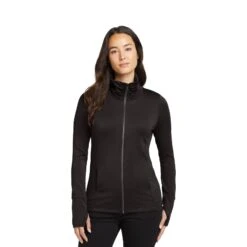OGIO® ENDURANCE Ladies Modern Performance Jacket (Q360722) -Qualityimprint Shop Q360722 blacktop jackets with logo 5
