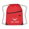 Hit Sports Pack With Front Zipper (13.5" W X 18" H) (Q368311) -Qualityimprint Shop Q368311 drawstring bags with logo 2 718f3524 5ca0 4685 991a fe7f4885c4b7