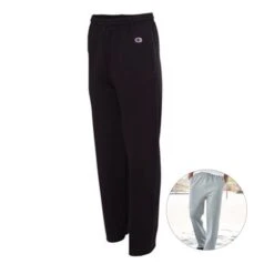 Champion - Double Dry Eco® Open Bottom Sweatpants (Q375011)