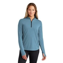 OGIO® Ladies Motion 1/4-Zip Pullover (Q379922) -Qualityimprint Shop Q379922 blank pullovers with logo 3