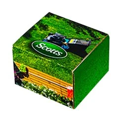 4" X 4" X 3" 4CP Full Bleed E-Flute Tuck Box (Q380322)