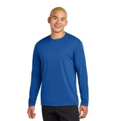 Sport-Tek® Long Sleeve PosiCharge® Competitor™ Tee (Q383465) -Qualityimprint Shop Q383465 TrueRoyal T shirts with logo 1