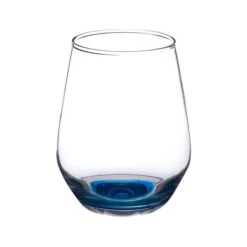 12 Oz. Perfected Silicia Stemless Wine (Q384022) -Qualityimprint Shop Q384022 blank wine glasses with logo 2