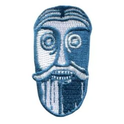 2" Embroidered Heat Seal Mini Patches (Q384111)