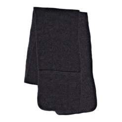 Fleece Scarf With Pockets (Q389211) -Qualityimprint Shop Q389211 black scarves with your logo 3