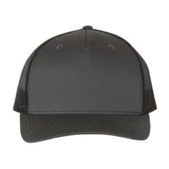 Richardson 112FP Five-Panel Snapback Trucker Hat (Q392922) -Qualityimprint Shop Q392922 Trucker Hats with logo 6