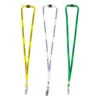 3/8" Silkscreen Lanyard And Badge Holder Attachment With Swivel (Q403235)