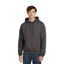 Champion® Powerblend® Pullover Hoodie (Q403332) -Qualityimprint Shop Q403332 charcoalheather sweatshirts with logo 14