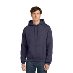 Champion® Powerblend® Pullover Hoodie (Q403332) -Qualityimprint Shop Q403332 navyheather sweatshirts with logo 10