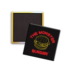 Square Metal Buttons With Magnets (Q409411)