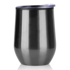 Jornikolor 12 Oz. Stainless Steel Wine Mug (Q410422) -Qualityimprint Shop Q410422 silver travel mugs with logo 7