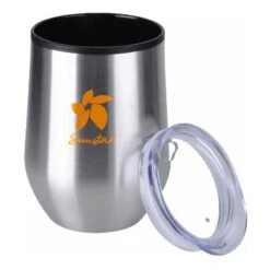 Jornikolor 12 Oz. Stainless Steel Wine Mug (Q410422)