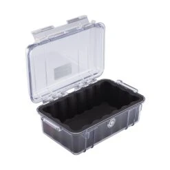 Pelican™ 1050 Micro Case - Clear Lid (Q412332) -Qualityimprint Shop Q412332 black travel cases with logo 3