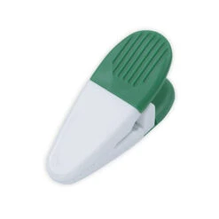 Full Color Tech Accessory Magnetic Wonder Clip (Q414611) -Qualityimprint Shop Q414611 green clips with logo 3