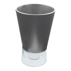 1.5 Oz. Plastic Bottle Top Shot Glass (Q422522) -Qualityimprint Shop Q422522 dark gray drinkware with logo 5