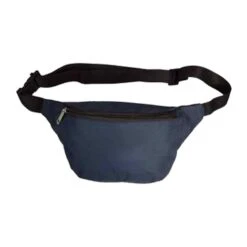 One Zipper Fanny Pack (Q426422) -Qualityimprint Shop Q426422 blue fanny packs with logo 2
