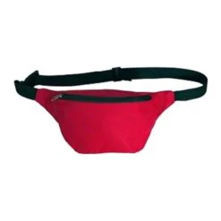 One Zipper Fanny Pack (Q426422) -Qualityimprint Shop Q426422 red fanny packs with logo 4