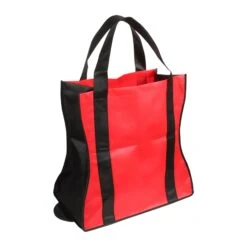 Wave Rider Folding Tote Bags (Q426711) -Qualityimprint Shop Q426711 red blank totebags withlogo 5