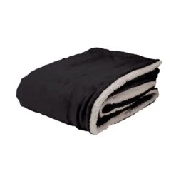 Micro Mink Sherpa Blanket (Q432311) -Qualityimprint Shop Q432311 black blank blankets withlogo 2