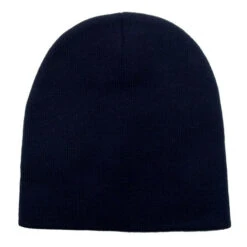 Short Knit Beanies (Q438911) -Qualityimprint Shop Q438911 navy beanies with logo 11