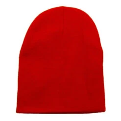 Short Knit Beanies (Q438911) -Qualityimprint Shop Q438911 red beanies with logo 9
