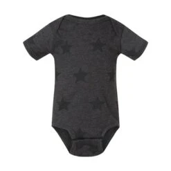 Code Five Infant Star Print Bodysuit (Q442332) -Qualityimprint Shop Q442332 smokestar onesies with logo 8