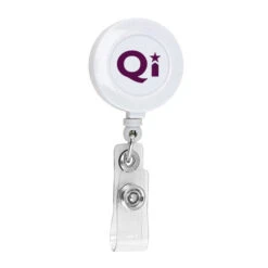 Round Retractable Badge Reel (30” CORD) (Q44337)