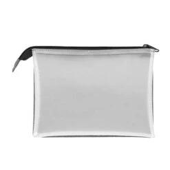 Heathered Reusable 3-Pocket EVA Pouch (Q444622) 9 Heathered Reusable 3-Pocket EVA Pouch (Q444622) -Qualityimprint Shop Q444622 Gray Pouches with logo 3