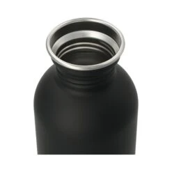 Lagom 27 Oz. Single Wall Stainless Steel Bottle (Q447722) -Qualityimprint Shop Q447722 black steel bottles with logo 5
