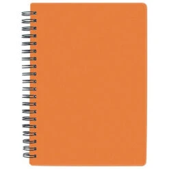 Translucent Notebook (Q46276) -Qualityimprint Shop Q46276 orange notebooks with logo 5