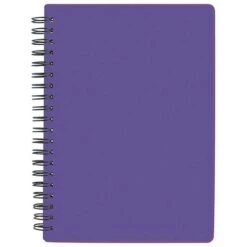 Translucent Notebook (Q46276) -Qualityimprint Shop Q46276 purple notebooks with logo 6