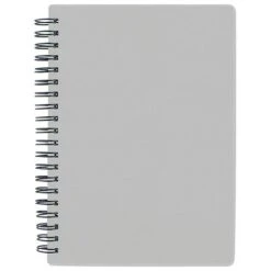 Translucent Notebook (Q46276) -Qualityimprint Shop Q46276 silver notebooks with logo 8