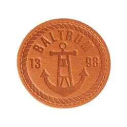 2.5" Faux Leather Patches (Q464111) -Qualityimprint Shop Q464111 patches with logo 6