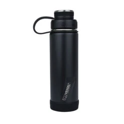 EcoVessel® Boulder 20 Oz. Vacuum Insulated Water Bottle (Q466822) -Qualityimprint Shop Q466822 steel bottles black 7