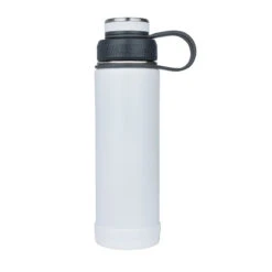 EcoVessel® Boulder 20 Oz. Vacuum Insulated Water Bottle (Q466822) -Qualityimprint Shop Q466822 steel bottles white 12