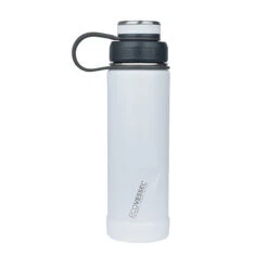 EcoVessel® Boulder 20 Oz. Vacuum Insulated Water Bottle (Q466822) -Qualityimprint Shop Q466822 steel bottles white 13