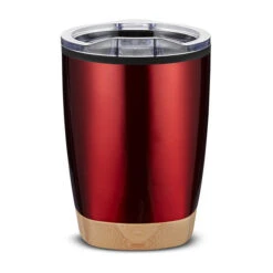 12 Oz. Symmetry Tumbler With Bamboo Base (Q468622) 9 12 Oz. Symmetry Tumbler With Bamboo Base (Q468622) -Qualityimprint Shop Q468622 red tumblers with logo 4