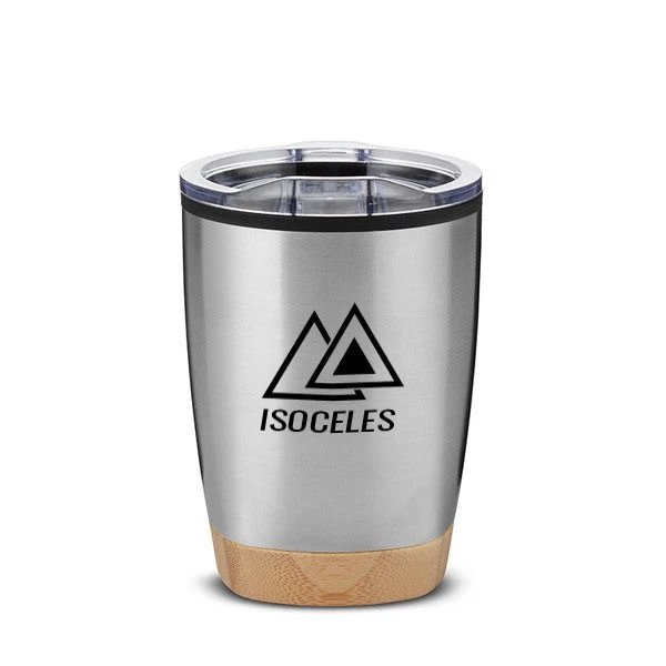 12 Oz. Symmetry Tumbler With Bamboo Base (Q468622) 1 12 Oz. Symmetry Tumbler With Bamboo Base (Q468622)