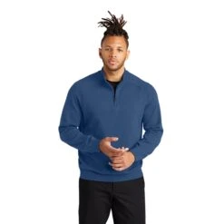 Mercer+Mettle™ 1/4-Zip Sweater (Q468922) -Qualityimprint Shop Q468922 blank sweaters with logo 2